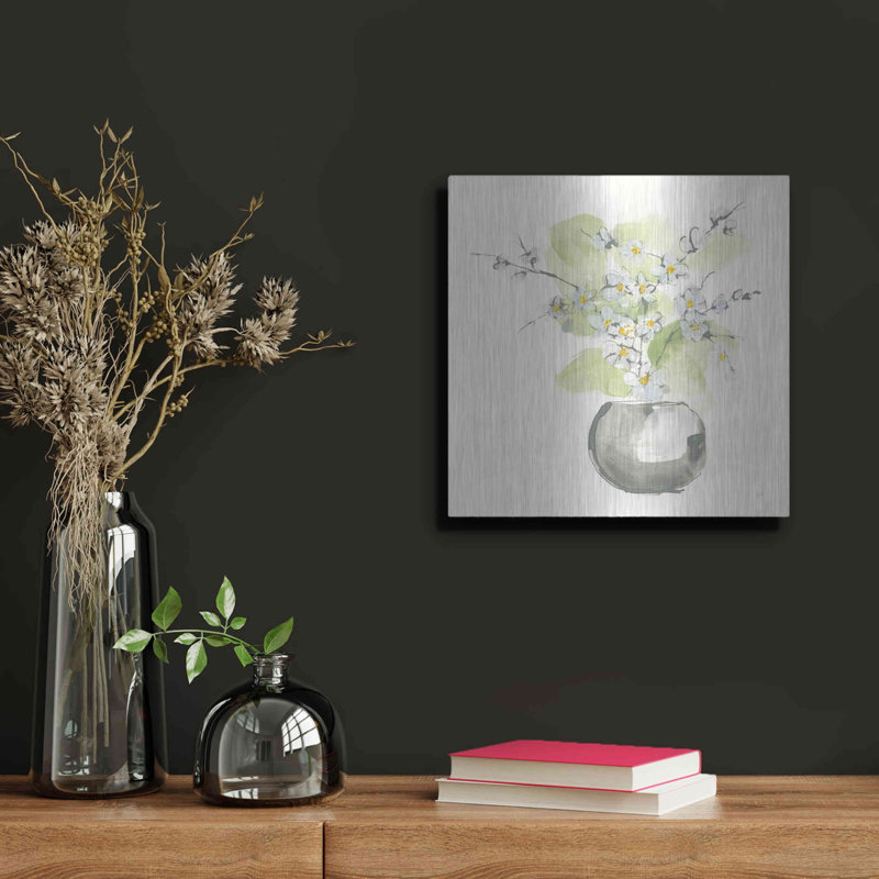 «Plant Blossom II» par Chris Paschke, H 12 po x l 12 po