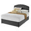 Silentnight upholstered premium Divan bed - base only-1748076402-1748076414-1748076405