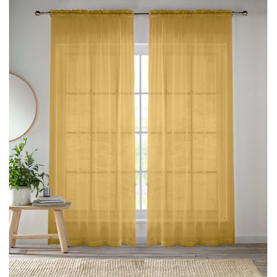 Roiann Sheer Curtain Pair