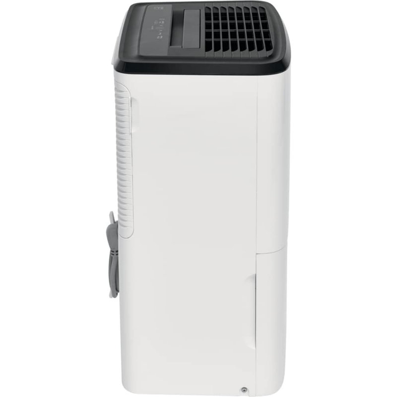50 Pint Dehumidifier. 4,500 Square Foot Coverage. Ideal For Large Rooms And Basements. 1.7 Gallon Bucket Capacity