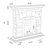Iseminger 40" Freestanding Electric Fireplace, Faux‑Stone & Wood Mantel-Light Tan -448512912