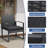 3 Piece Wicker Patio Bistro Set with Coffee Table, Outdoor Rattan Conversation Set for Balcony Porch Garden Yard Poolside-1684336096