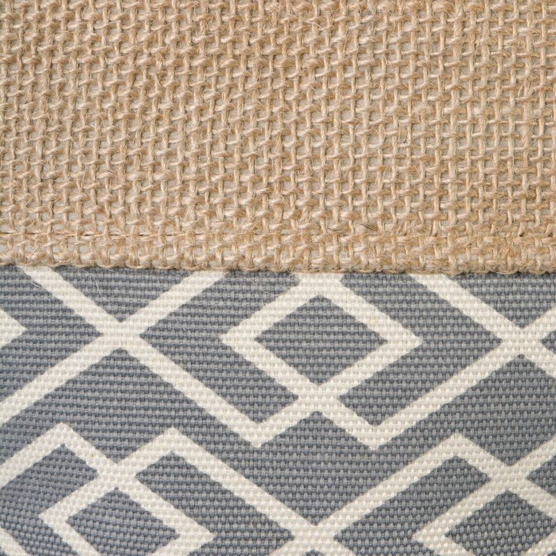 Corbeille en tissu Easingwold, Gris, H 9 po x l 12 po x P 12 po