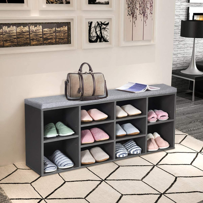 10 Pair Shoe Rack