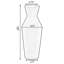 Vase de table 10 "H-227932303-227932302