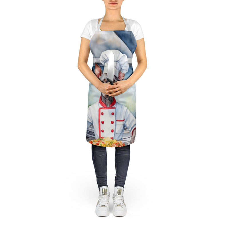 No Pattern Bib Apron