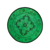 Overyed One-of-a-Kind Round 8'1" X 8'1" Hand Knotted Area Rug