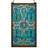 26"H Baroque Style Tiffany-Stained Glass Window Panel