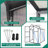 Durable Polycarbonate Greenhouse With Aluminum Frame, Raised Base, And Anchor For Year-Round Planting-124683682