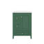 Armoire de salle de bain 24 pouces avec 3 séparateurs amovibles à 3 tiroirs et tablette personnalisable-528954992