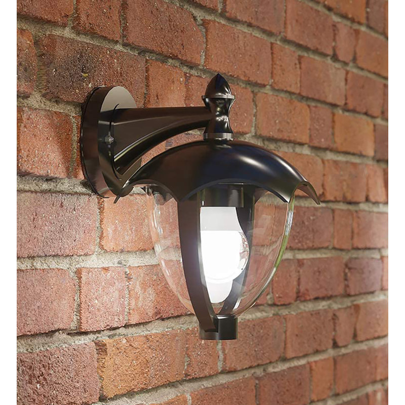 Ruaraidh Black Outdoor Wall Lantern
