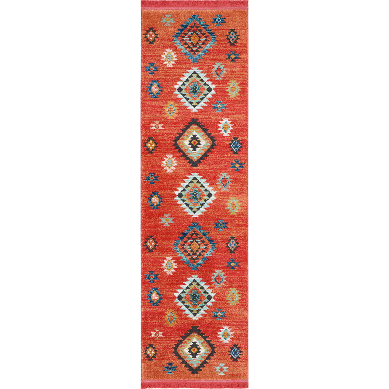 Bayne Southwestern Area Rug, Runner 66 x 236cm