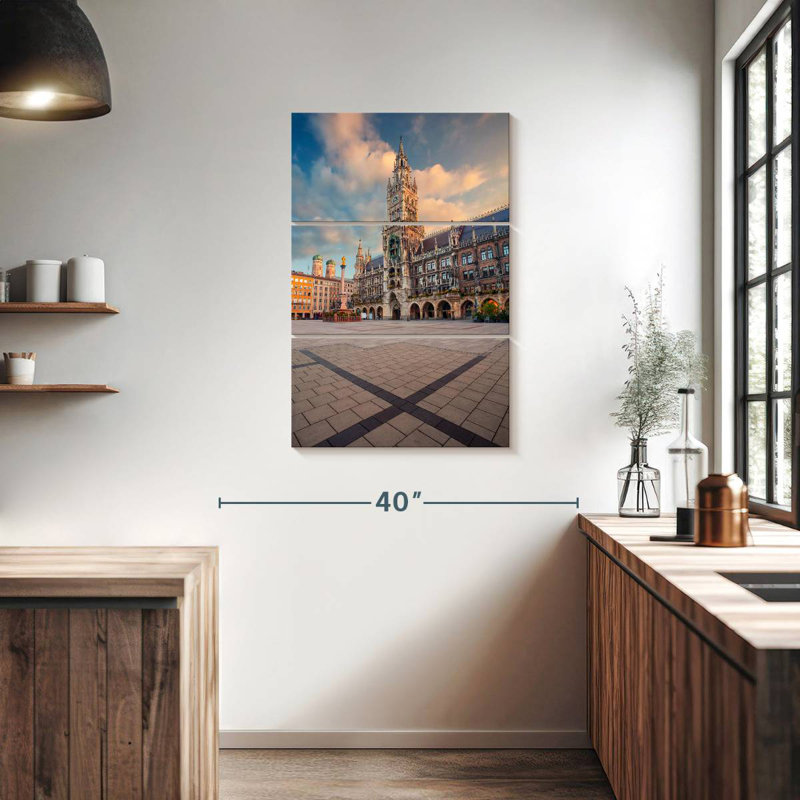 Masam Mary's Square Munich, 38" H x 24" W