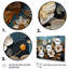«White and Gold Charming Spring Flower Elegance IV - Flowers», art mural 4 pièces-2034647177