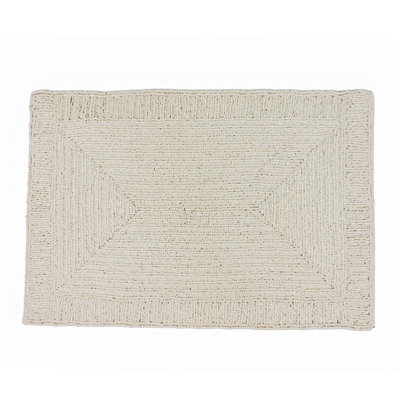 Glass Beads Embroidered Rectangle Placemat