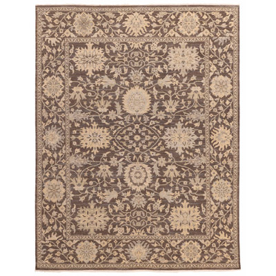 Jamshidpour Brown Rug 8'0" x 10'3"