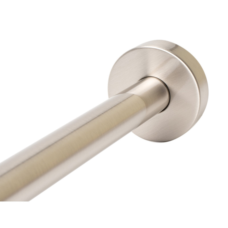 Bras de douche, Nickel brossé
