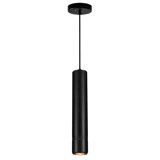 Luminaire suspendu cylindrique à 1 lumière DEL Xan
