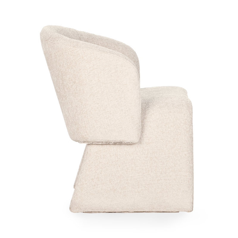 Halstead Upholstered Arm Chair, Natural