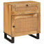 50cm W Solid Wood Bedside Table