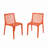 Plastic Outdoor Stacking Dining Side Chair-100946848