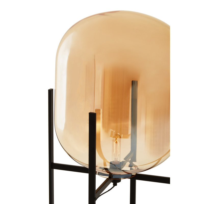 Bithlo 141cm Black Column Floor Lamp