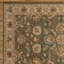 Tapis floral gris anthracite / beige clair / jaune en laine touffetée fabriqué à la main Arden-11184660