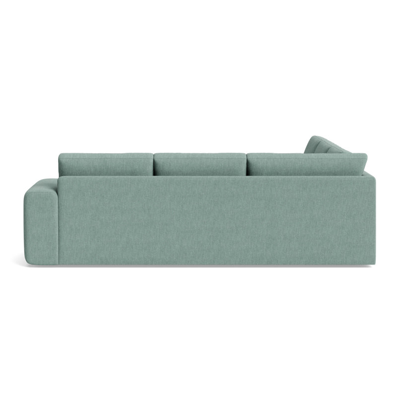 The OG Sectional, Right Hand Facing, Performance Weave - Spa