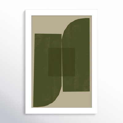 Percey "Green Composition 2" Print