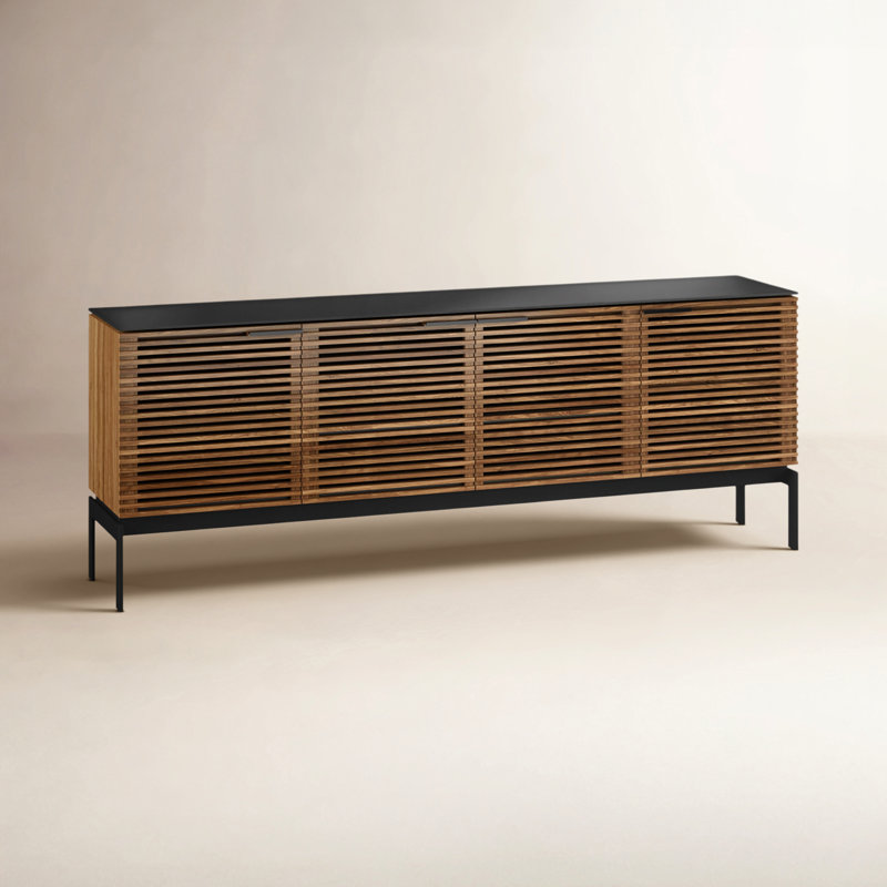 Corridor Media Console, Natural Walnut