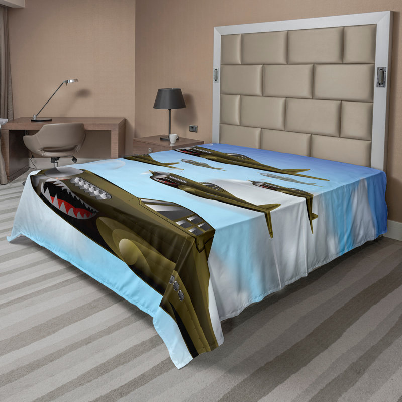 Drap plat Ambesonne, Drap plat de taille très grand