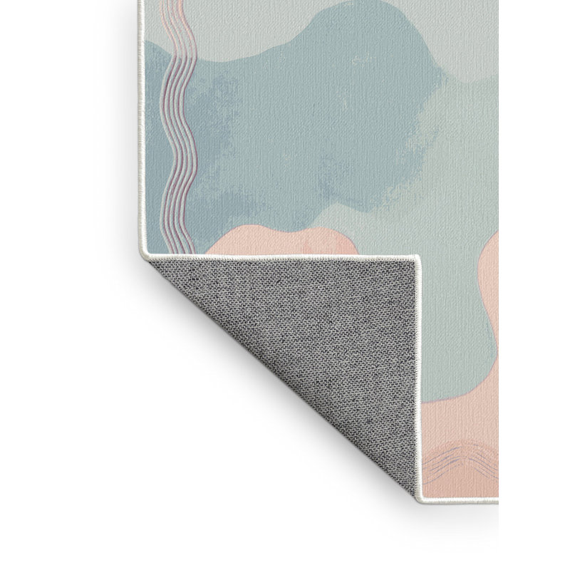 Sapphire Horizon Rug, Round 5'