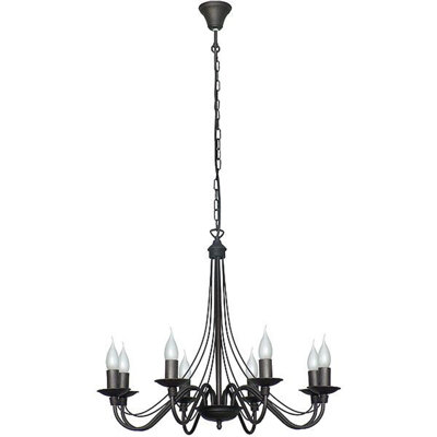 Gwendoline 8 - Light Candle Style Chandelier