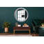 Huldar Glass Flat Wall Mirror