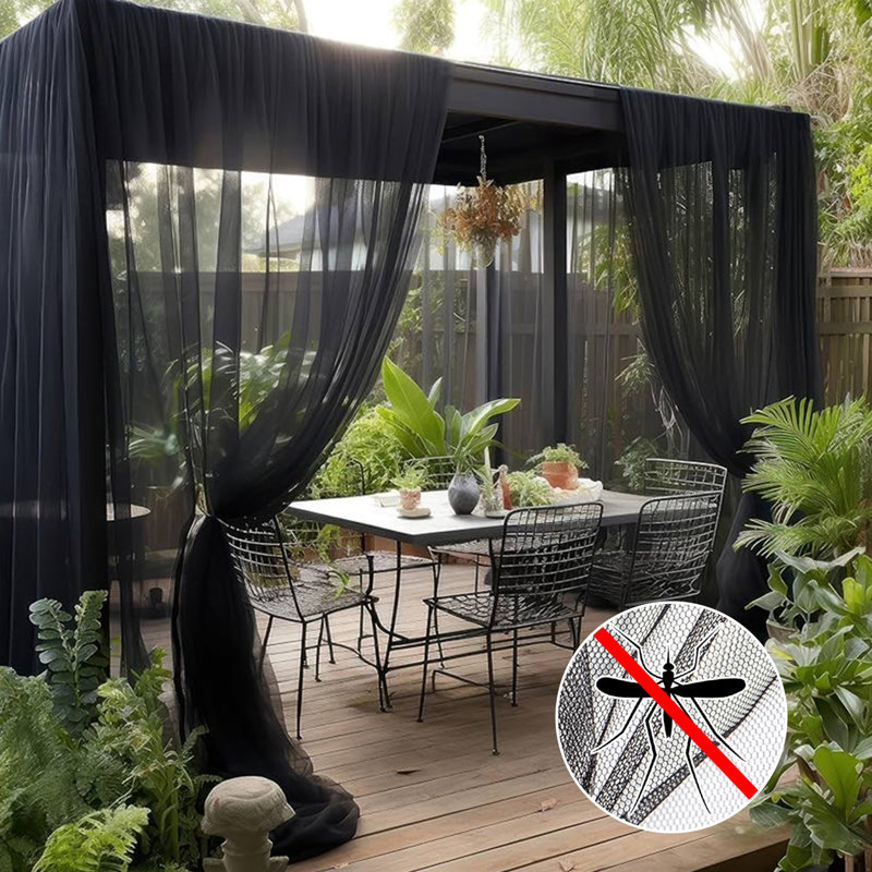 Zhu Polyester Blend Screen, Noir
