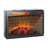 26 Inch Infrared Quartz Heater Fireplace Insert -Woodlog Version With Brick-697229459