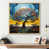 Gold Floater Framed