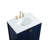 Hines 30'' Single Bathroom Vanity with Engineered Marble Top-672724613