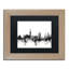 « venice italie horizon b&w », reproduction d’impression sur toile encadrée-17766653-69374634-69374636