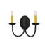 2 - Light Candle Wall Light