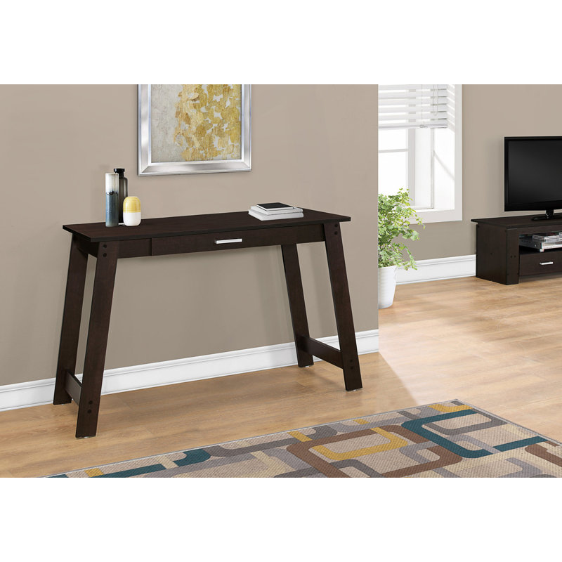 Bureau d'ordinateur avec tiroirs Modern Home Office, Espresso