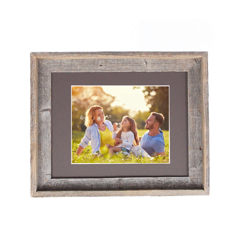 Cadre photo Parley, 23 po x 19 po, Gris