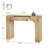 47-Inch Long Console Table with Drawer, Wooden Rectangular Sofa Table Behind The Couch, Industrial Farmhouse Entryway Foyer Hallway Tables-1462365767