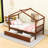Souris Wood Daybed with 2 Big Drawers-190186857-190186855