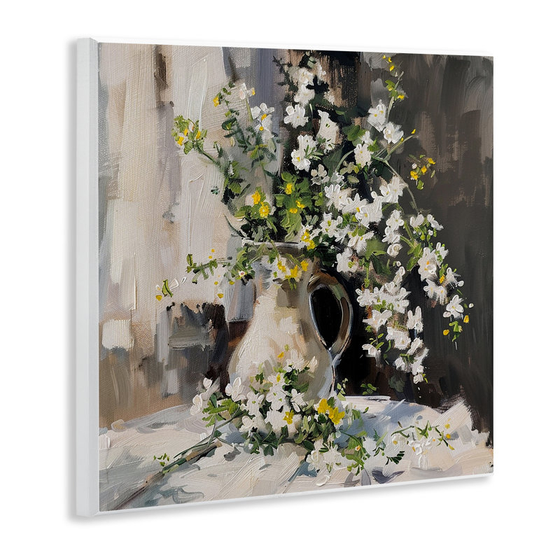 «Late Sun on Floral Still Life», art mural sur bois, design par Walker Noble