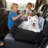 21 Inch Large Soft And Comfortable Pet Car Seat Carrier Dog Travel Bed Seat For Car Front And Back Seat With Safety Straps, Removable Washable Washable Booster Bed-119921895