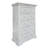 Jahlon 5 Drawer Chest in White