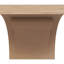 Bois de cèdre brut Viola TimberThane Corbel, apprêté brun clair-88292875