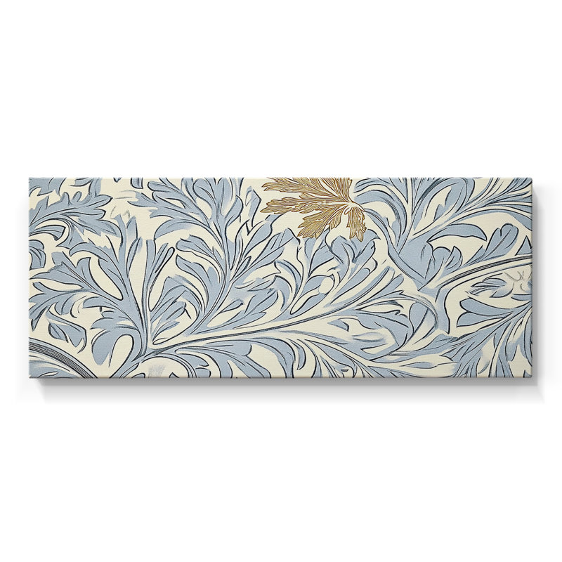 Série abstraite-II-Toile tendue avec châssis-Prêt à accrocher, H 12 po x l 30 po