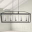 Luminaire suspendu linéaire à 5 lumières pour îlot de cuisine Skegness-498306008-450880197